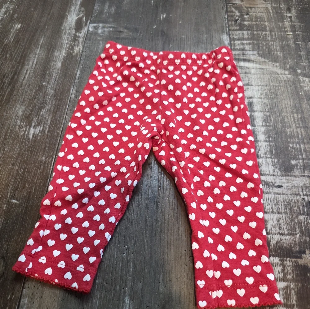 Carter's Red Heart Print Kids Bottoms